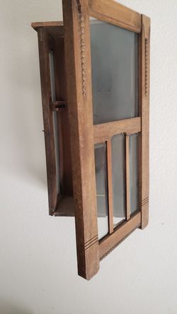 Antique wall clock cases