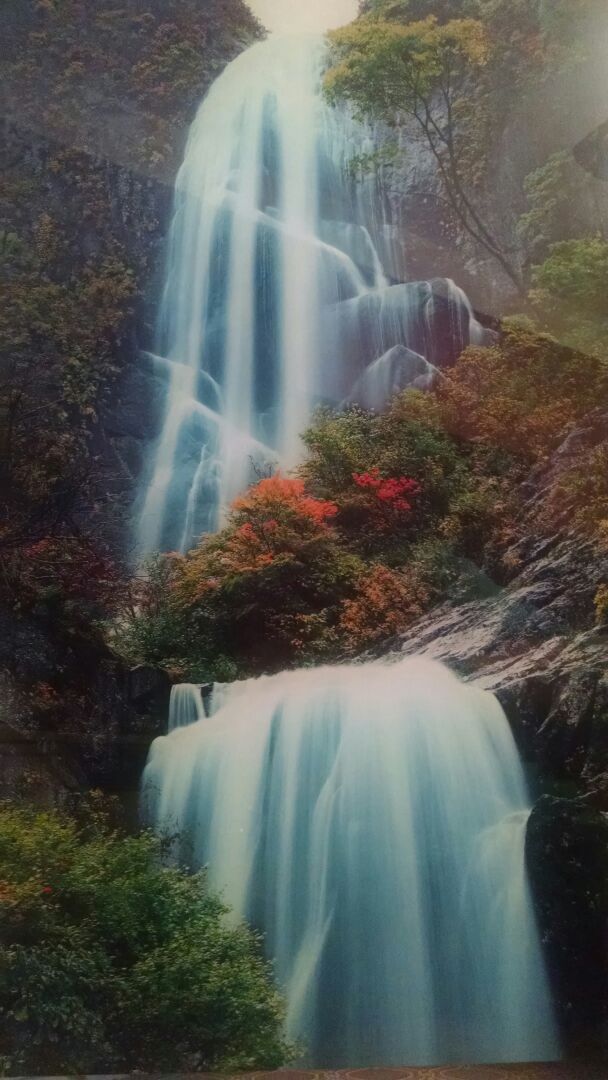 Electric light Waterfall picture