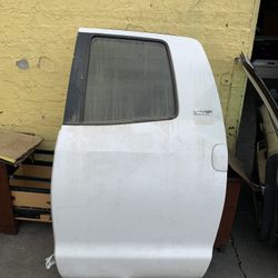 Toyota Tundra Left Side Rear Door Complete