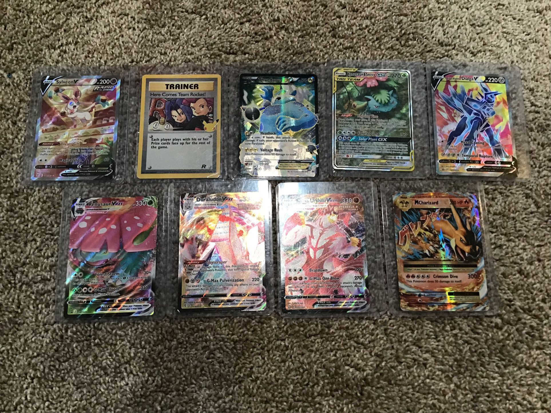 10 CARD LOT Pokemon Cards (V, VSTAR, VMAX, EX, Promo, Shiny & Illustration Rare 10 CARD LOT Pokemon Cards (V, VSTAR, VMAX, EX, Promo, Shiny & Illustration Rare