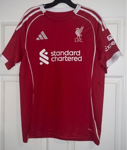 Alexander Isak #9 Red Home Liverpool FC Jersey 25/26 Adult men’s Medium New with tags