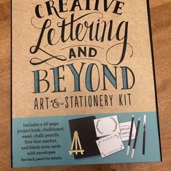 Creative Lettering Art & Stationery Kit