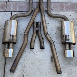 Milltek Non-Resonated Catback Exhaust System for Audi RS4 B7 4.2 V8 Sedan Avant Cabriolet 2006-2008 Preowned, Great Shape, No Ding, No Dent Will Ship 