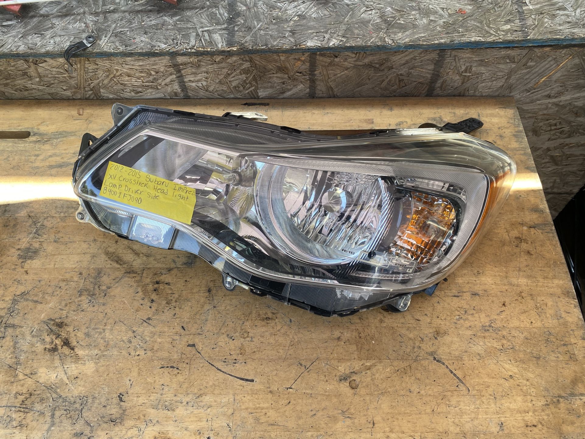 2012,2013,2014 Subaru Impreza Driver Side Headlight