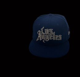 New Era Los Angeles Blue Fitted Hat 