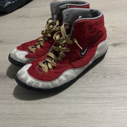 Size 10 Nike Wrestling Shoes