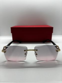 Luxury Rimless Rectangular Unisex (2 Colors Available)