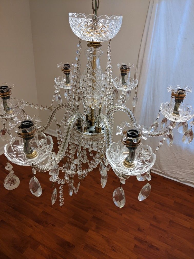Bohemian Crystal Chandelier