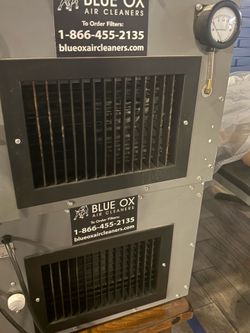 Blue ox air filtration system
