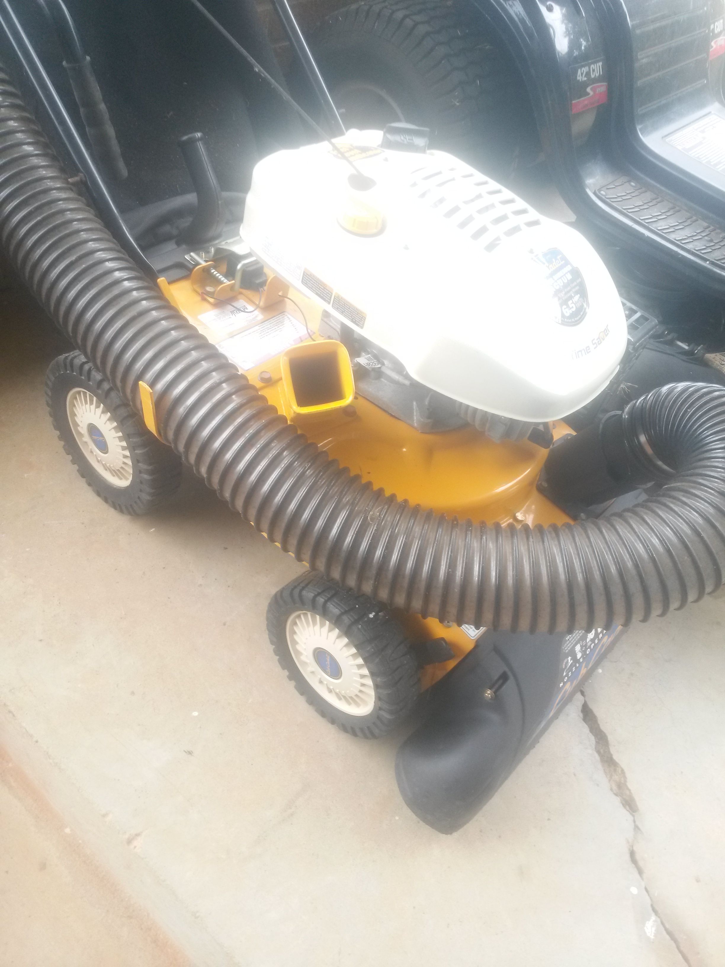 Cub cadet leaf mulcher deals