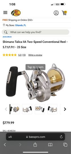 TAC-25IICAM Fishing reel