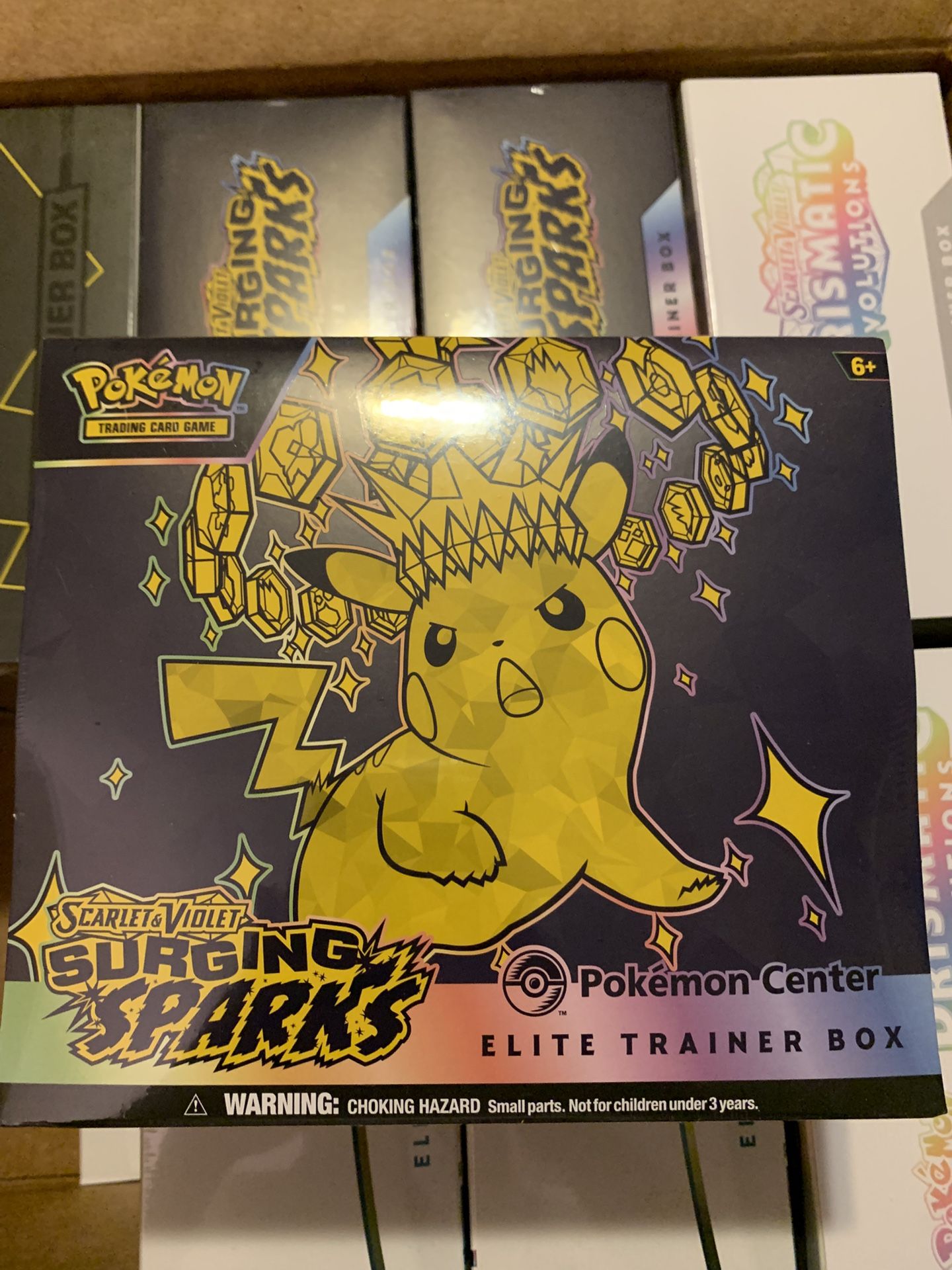 Surging Sparks Pokemon Center Etb Sealed
