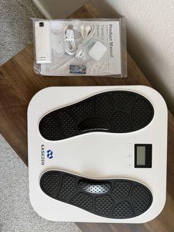 Foot Massager for Neuropathy, Rechargeable TENS EMS Foot Stimulator with 10 Modes 20 Intensities, Feet Circulation Stimulator