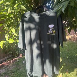 Peanuts Snoopy Green Mexico T-Shirt