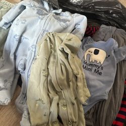 Huge Grab Bag Baby Boy 86 Items Sizes Newborn To 12 Months
