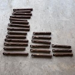 23 Vintage - Antique Window Sash Weights