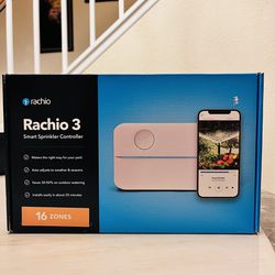 Rachio 3 16ZULW-C Smart Sprinkler Controller  Sealed
