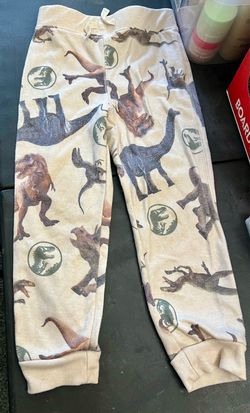 4T Dino sweatpants