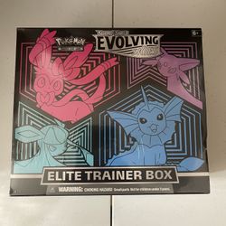 Pokemon: Sword & Shield Evolving Skies Elite Trainer Box [Glaceon/Vaporeon/Sylveon/Espeon] 