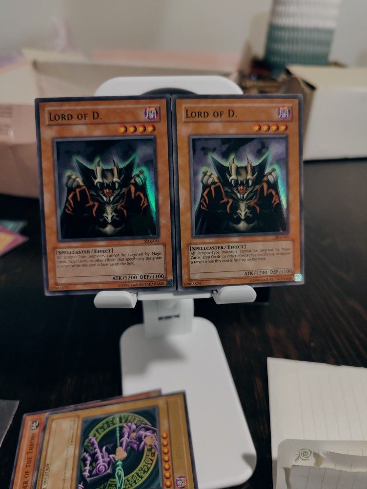 Lord Of D. Yu-Gi-Oh Cards X2