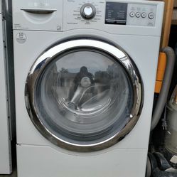Front Load Full Size Two-piece Stackable Bosch Washer Kenmore Dryer Work Perfect With Warranty  