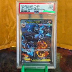Pokemon Mega Charizard X Ex PSA9