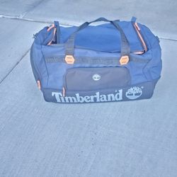 New Black Timberland Lg Duffle Travel Bag 