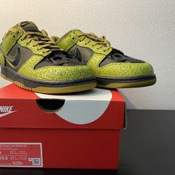 Nike Dunk Low Retro QS Halloween Skull HV6103 300 Size 9