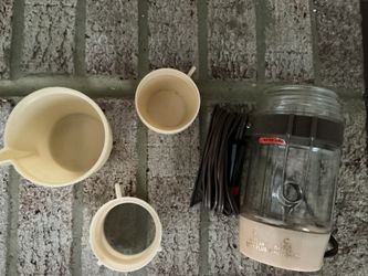 Vintage Thermos With Cigarette Lighter Adapter, Heats Up Beverages