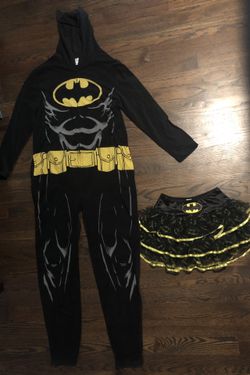 Batman Onsie and Batgirl Tutu