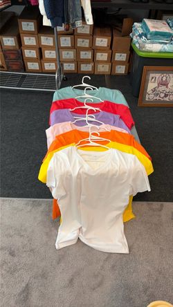 Brand new short sleeve women’s V-neck