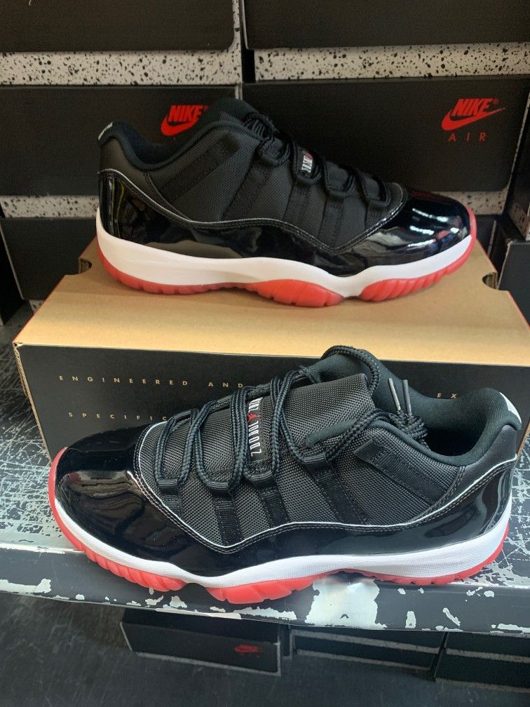 Brand New Men's Air Jordan Retro 11 Low Breds Size 10.5