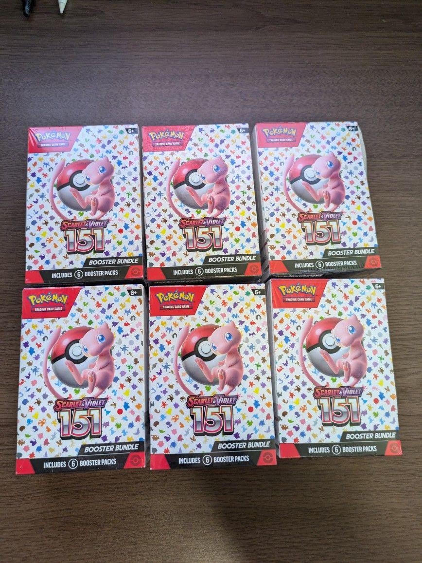 Pokémon 151 Booster Bundles