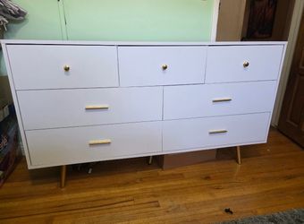 White dresser