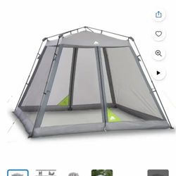 NEW - Ozark Trail 10' x 10' Foot Instant Screen House Shade, 100 square feet.