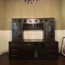 ✨ Modern NewAge Wine Bar Cabinet – Excellent Condition