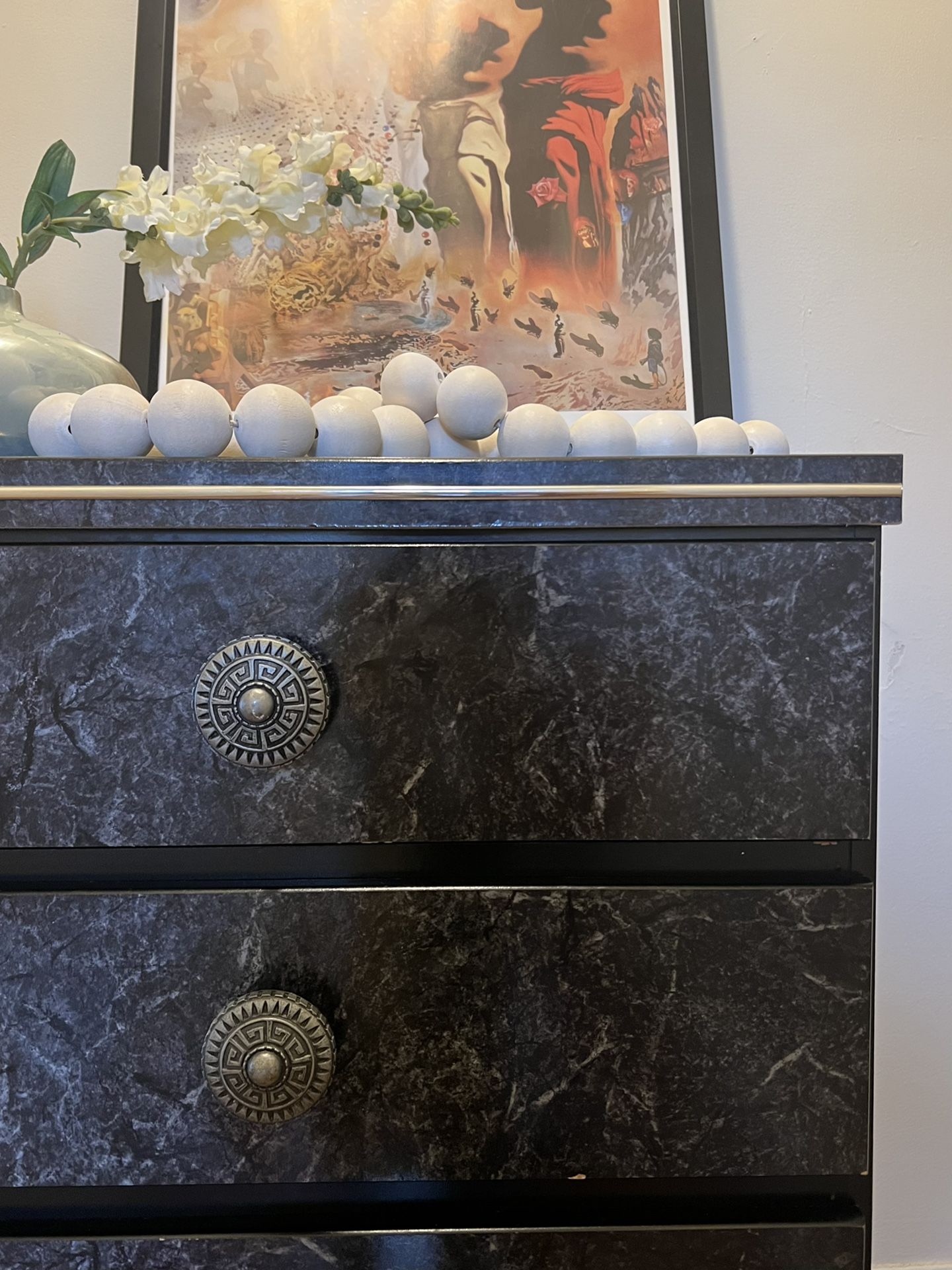 Marble Art Deco Dresser