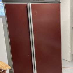 SUB ZERO REFRIGERATOR 48” Side By Side ANY COLOR ANY 