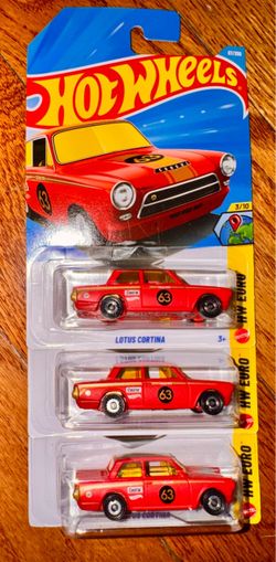 Hot Wheels Lotus Cortina HW Euro 3-Pack