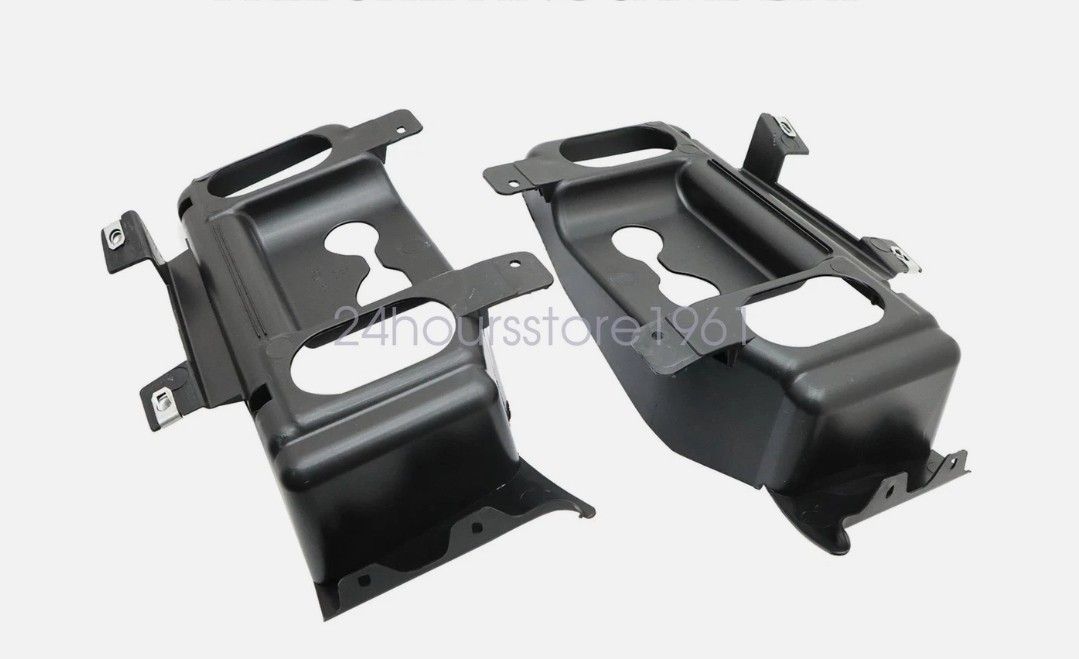 Front Bumper Tow Hook Trim Cover Panel Left & Right For Ford Super Duty 2017-19