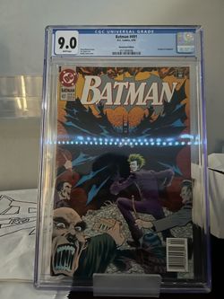 CGC graded Batman #491 9.0