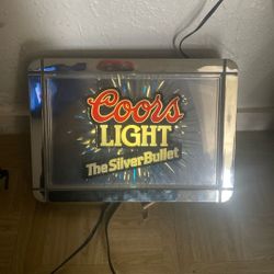 What U See Is What It Is Coorslight Avdvertising Light