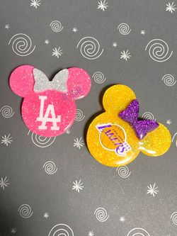 Minnie Mouse Dodgers Lakers phone grip