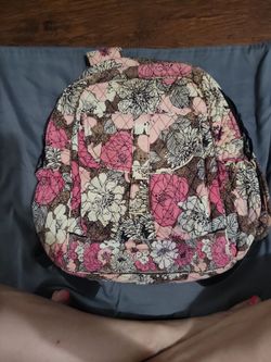 Vera Bradley Quilted Floral Backpack