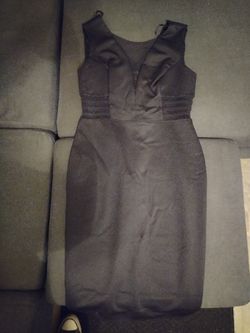NEW BLACK DRESS Sz 8