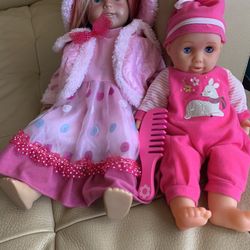 Two dolls with open/close eyes P/up Brooklyn NY 11229