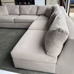Gray Jonathan Louis Sectional Movable Pieces