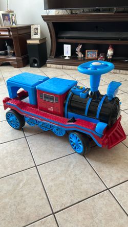 Ride train can carry up to two kids