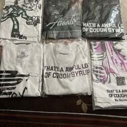 Asaali and Awful Lotta Cough Syrup Shirts