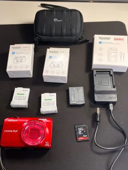 Nikon COOLPIX S6300 16.0MP 10X Optical Zoom Vintage Digital Camera NIKKOR  Lens